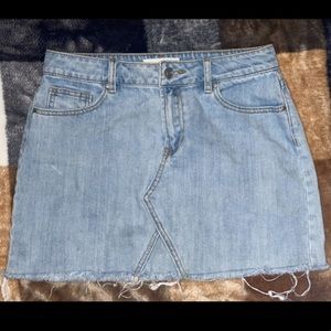 Jean skirt